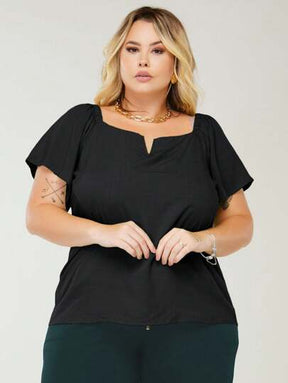 Blusa Ellen Ciganinha Plus Size