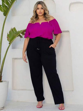 Blusa Ellen Ciganinha Plus Size