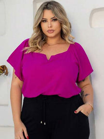 Blusa Ellen Ciganinha Plus Size