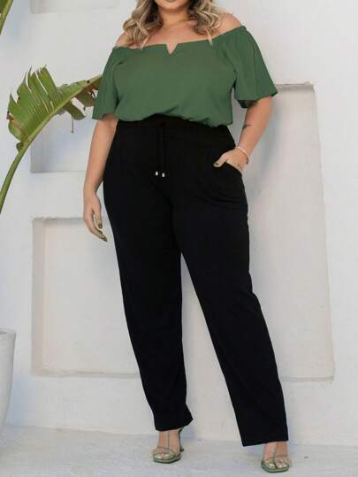 Blusa Ellen Ciganinha Plus Size